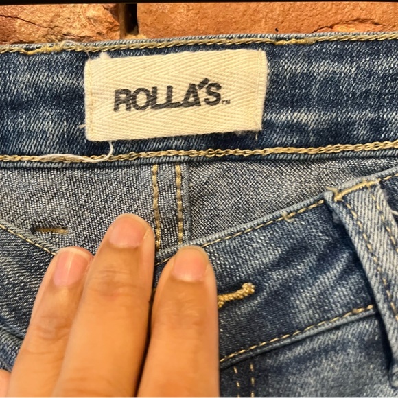 ROLLA’S Westcoast Super Skinny Jeans 25R/7R Viscose Blend - Picture 3 of 14